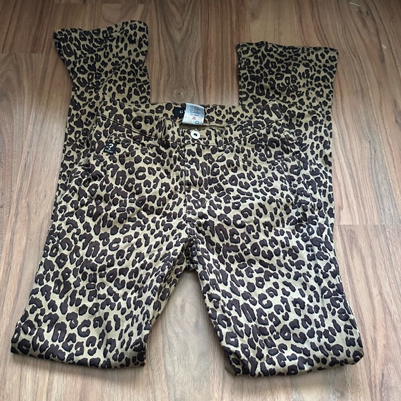 Guess | Cheetah print jeans - size 26 - Picture 1 of 2